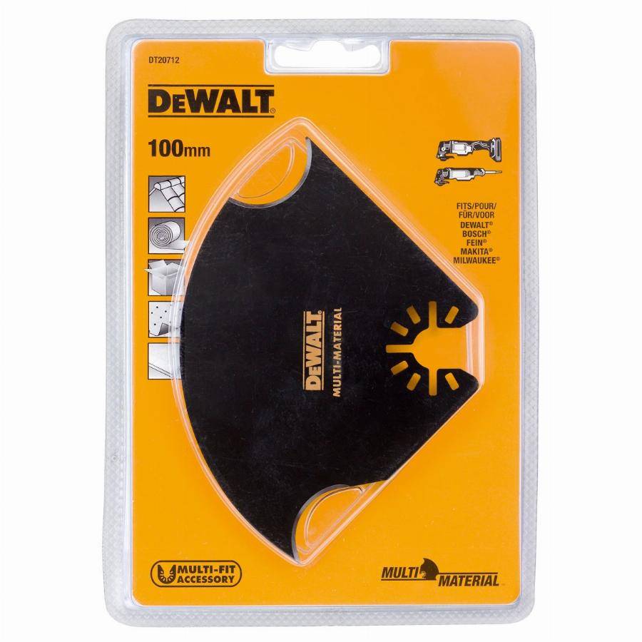 Lame Ø100 mm Multi-matériel pout Multicutter DEWALT - DT20712 - Image 2