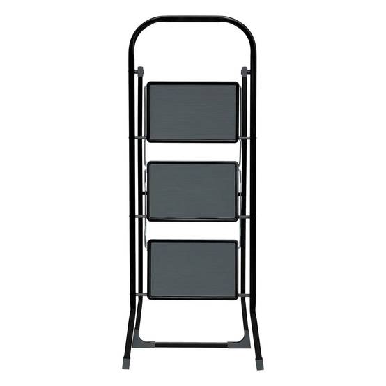 Escabeau en Métal "3 Marches" 105cm Noir - Image 2
