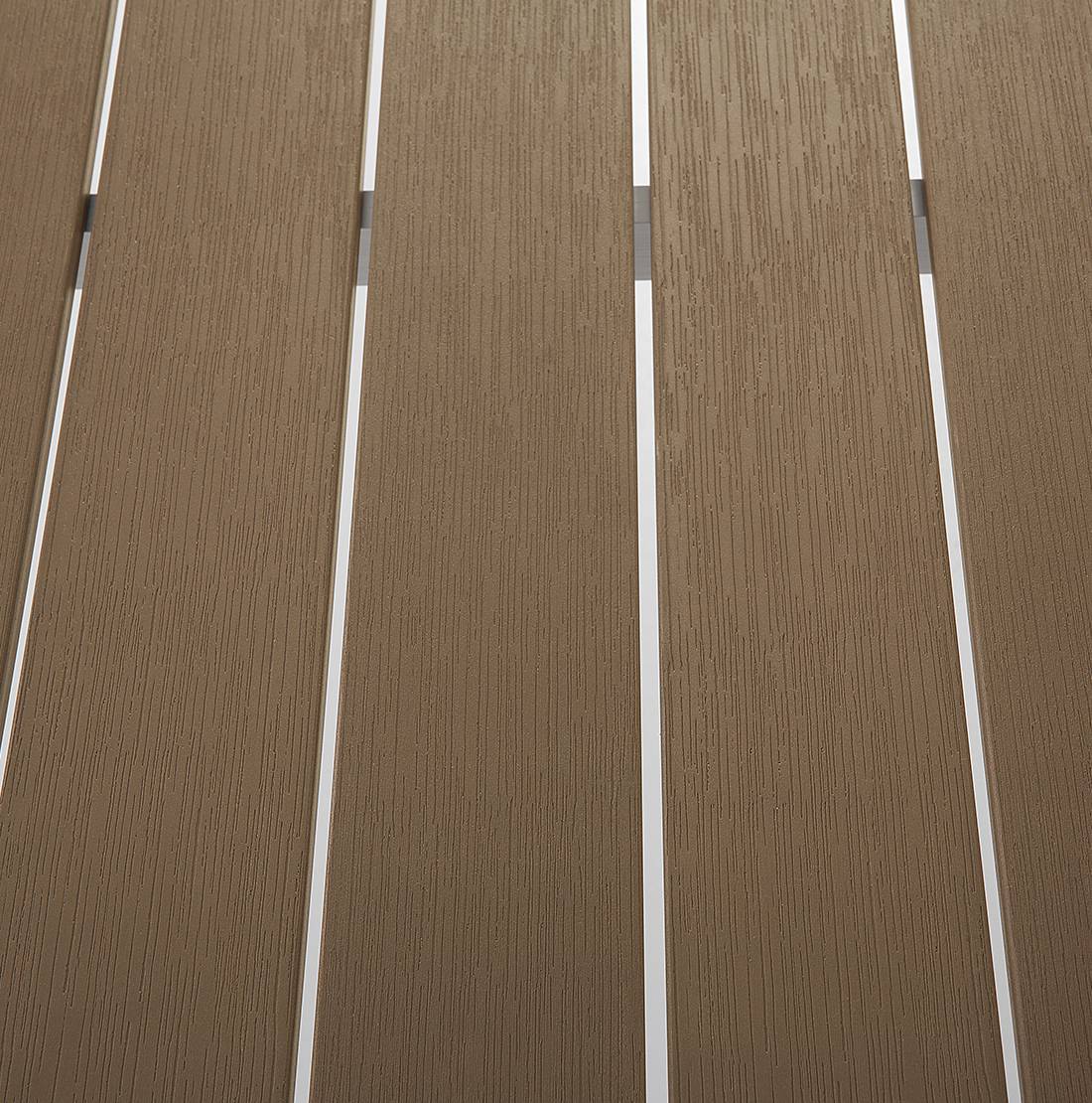 Set de salle à manger Bois synthétique Marron VERNIO - Beliani - Image 5