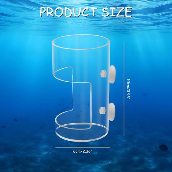 Plateau d'Alimentation avec Ventouse pour Aquariums DtopbuyAge - Image 2