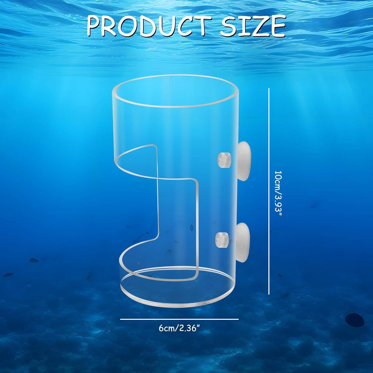 Plateau d'Alimentation avec Ventouse pour Aquariums DtopbuyAge - Image 2
