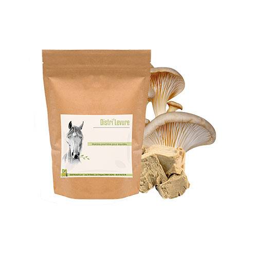 Levure de bière naturelle chevaux et poneys - Distri’Levure - 500g - Distri’Horse33 - Imagen 2