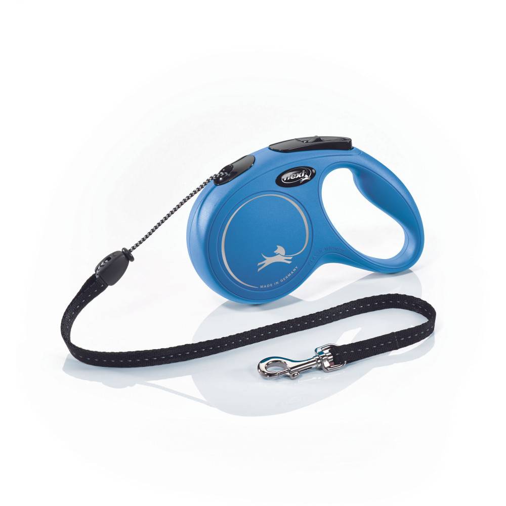 Flexi - FLEXI - Laisse Flexi Classic Cordon M 5 m bleu chiens max 20 Kg - Image 2