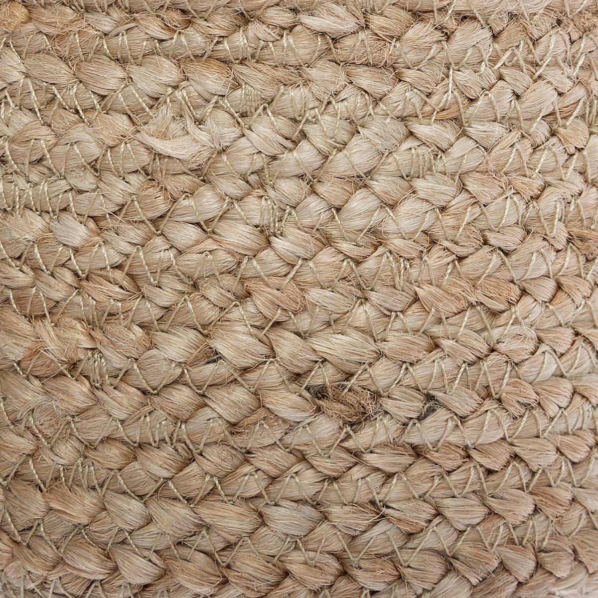 Atmosphera - Set de 3 paniers jute noir D11/16/19cm - Atmosphera Créateur d'intérieur - Imagen 5