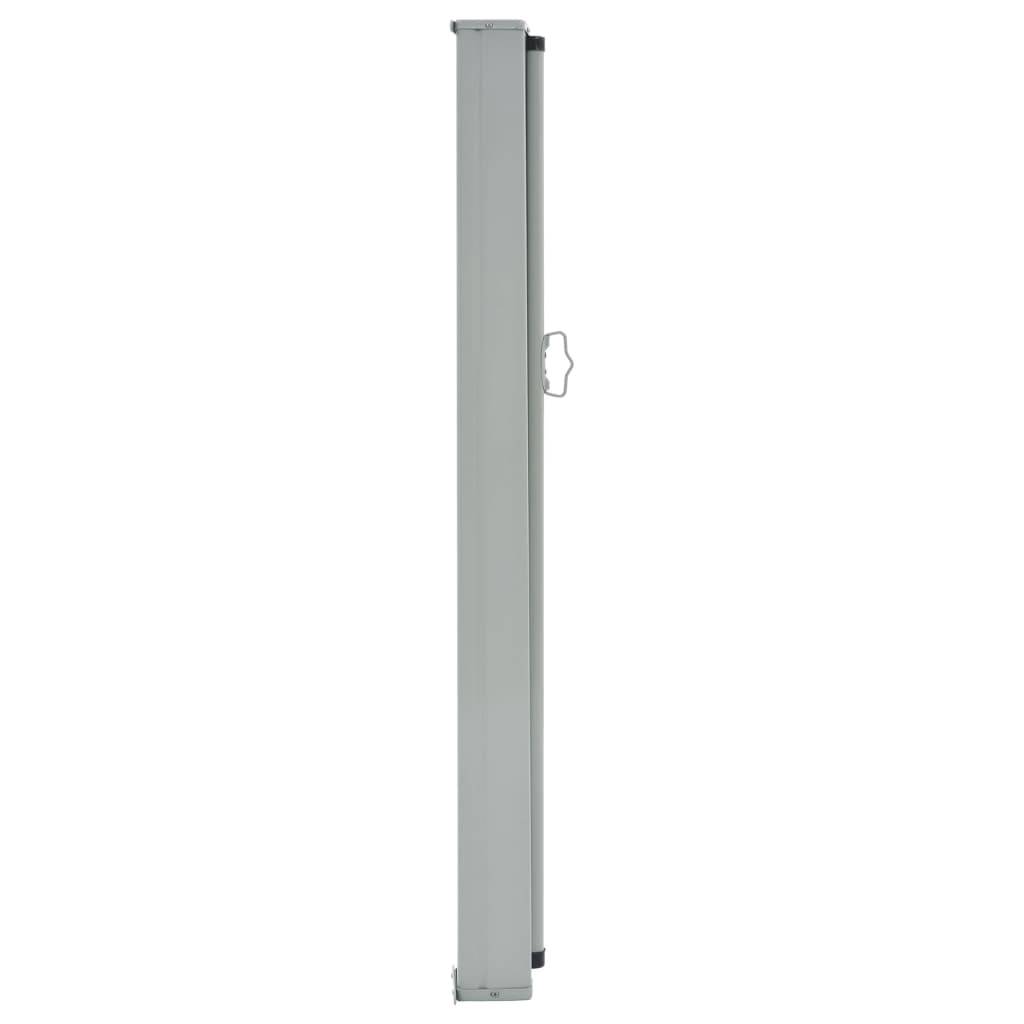 Helloshop26 - Auvent paravent store brise-vue latéral rétractable de patio jardin terrasse balcon protection visuelle écran 100 x 300 cm noir - Imagen 2
