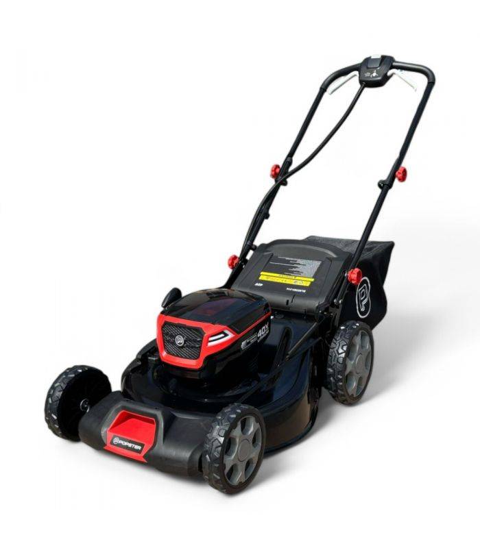 Tondeuse électrique 40V poussée, lame 50 cm, 40 min d'autonomie - POPSTER BLM236H-21 PAC - Image 10