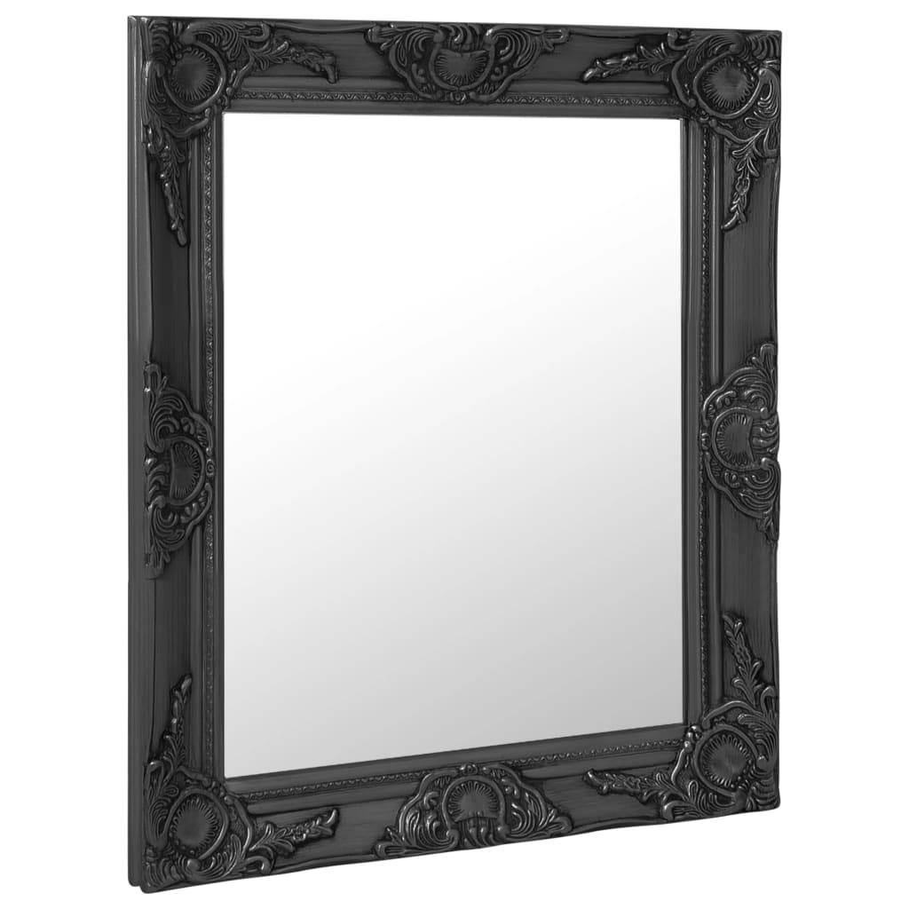 Maison Chic - Miroir mural style baroque 50x60 cm noir Maison Chic - Image 1