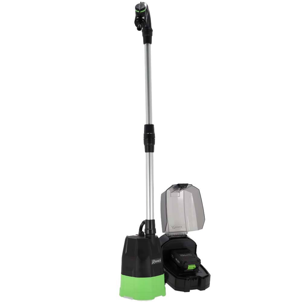 Ribimex - Pompe à eau immergée spécial vide-fût R-BAT20 20v avec batterie 2amp - Image 3