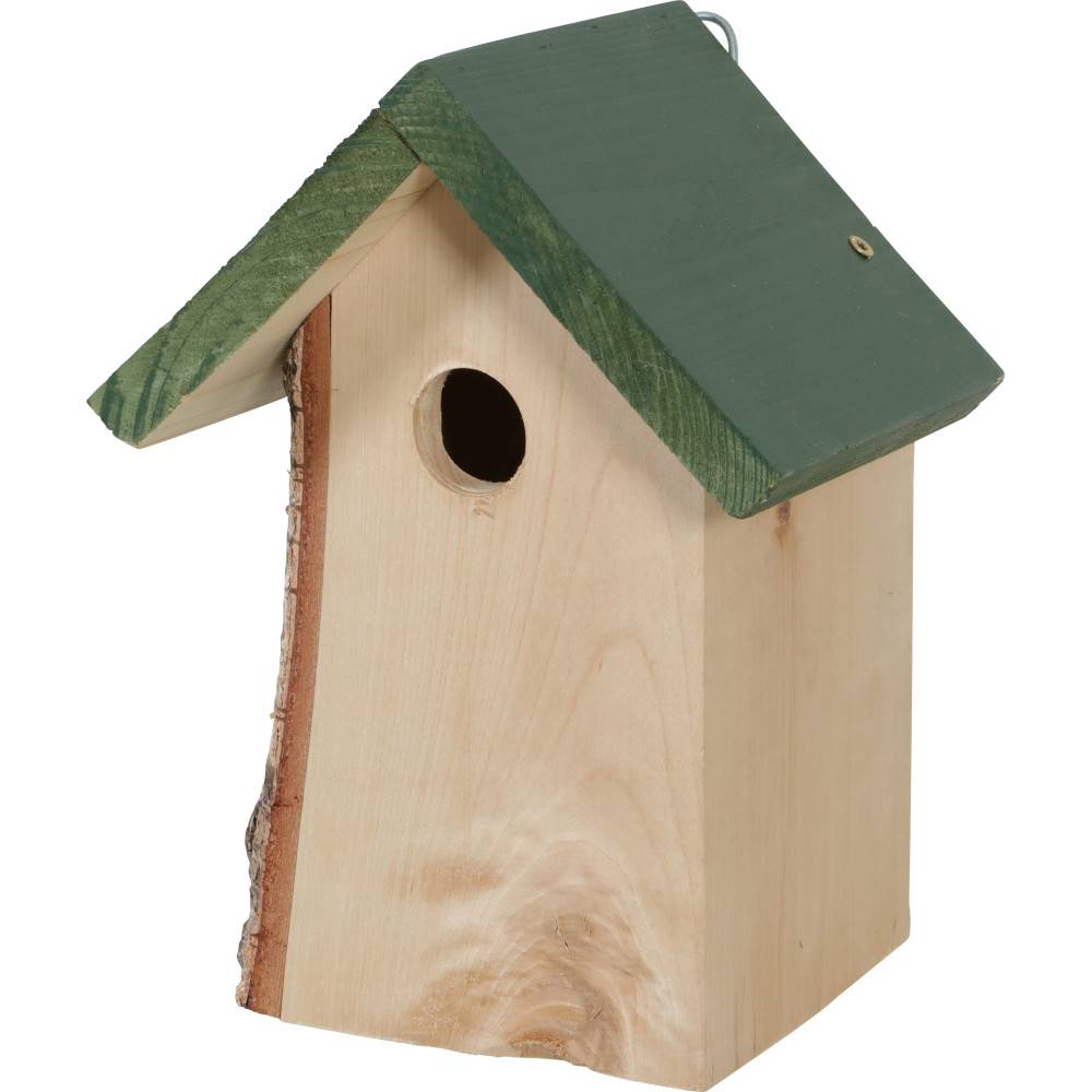 Zolux - zolux - Nichoir en bois massif entrée ø28 mm pour oiseaux mésange - Imagen 4
