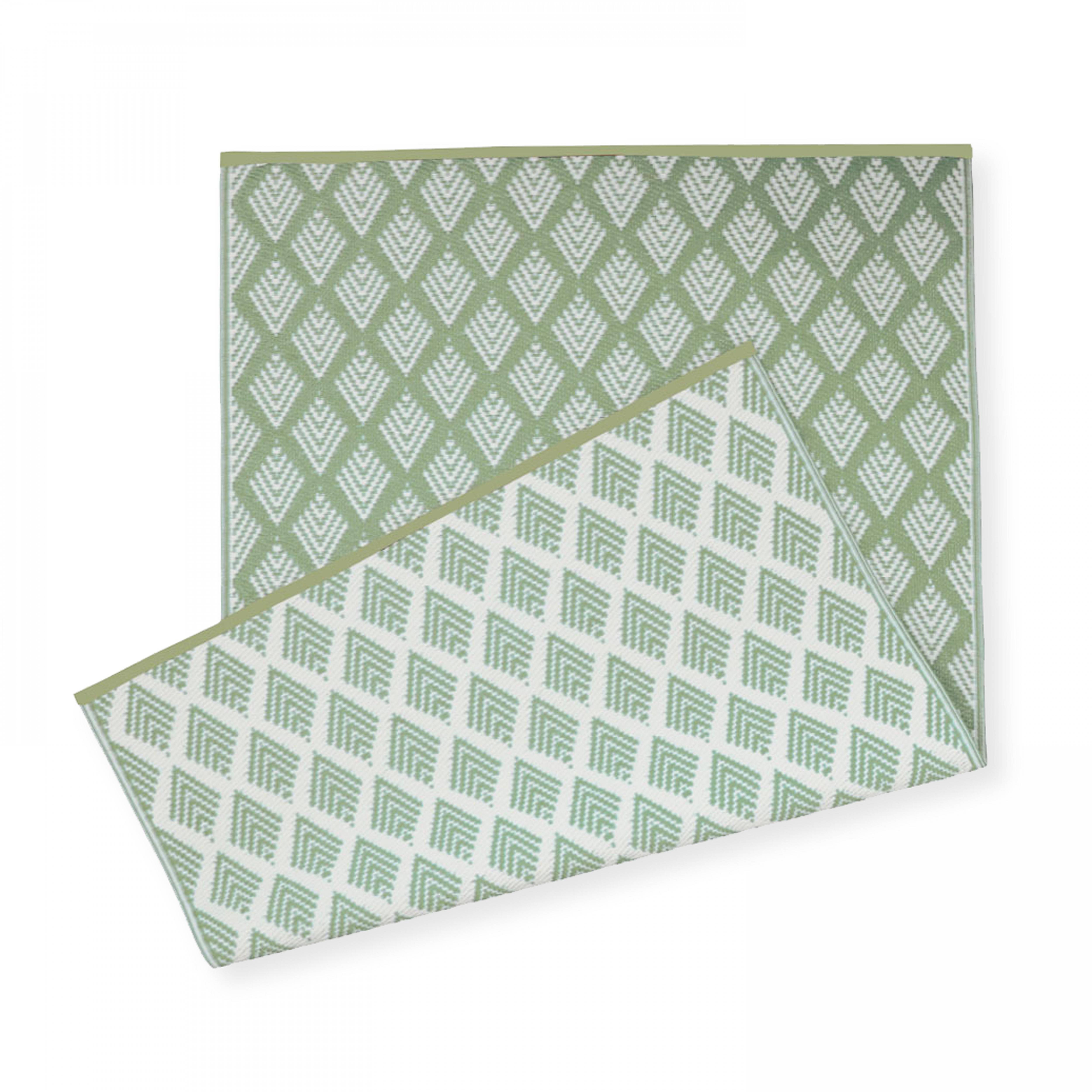 Oviala - Tapis d'extérieur double face en polypropylène tissé 120 x 180 cm - Oviala - Imagen 2