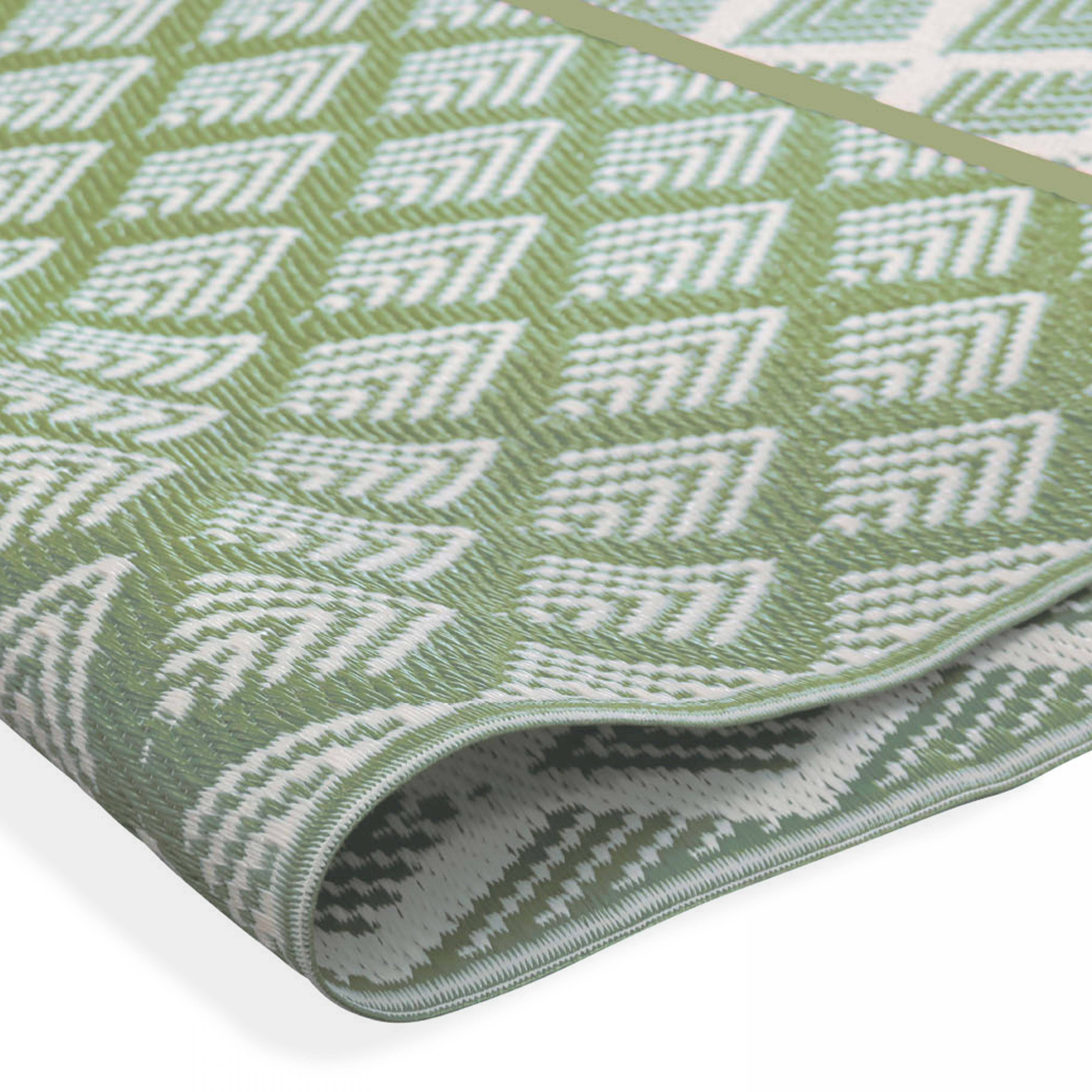 Oviala - Tapis d'extérieur double face en polypropylène tissé 120 x 180 cm - Oviala - Imagen 4