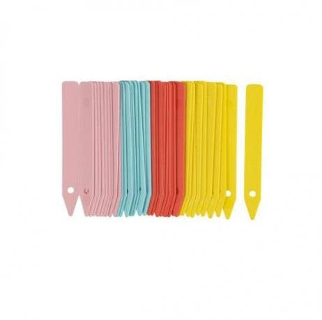 Etiquettes pour semis multicolores - Lot de 40 - Image 1