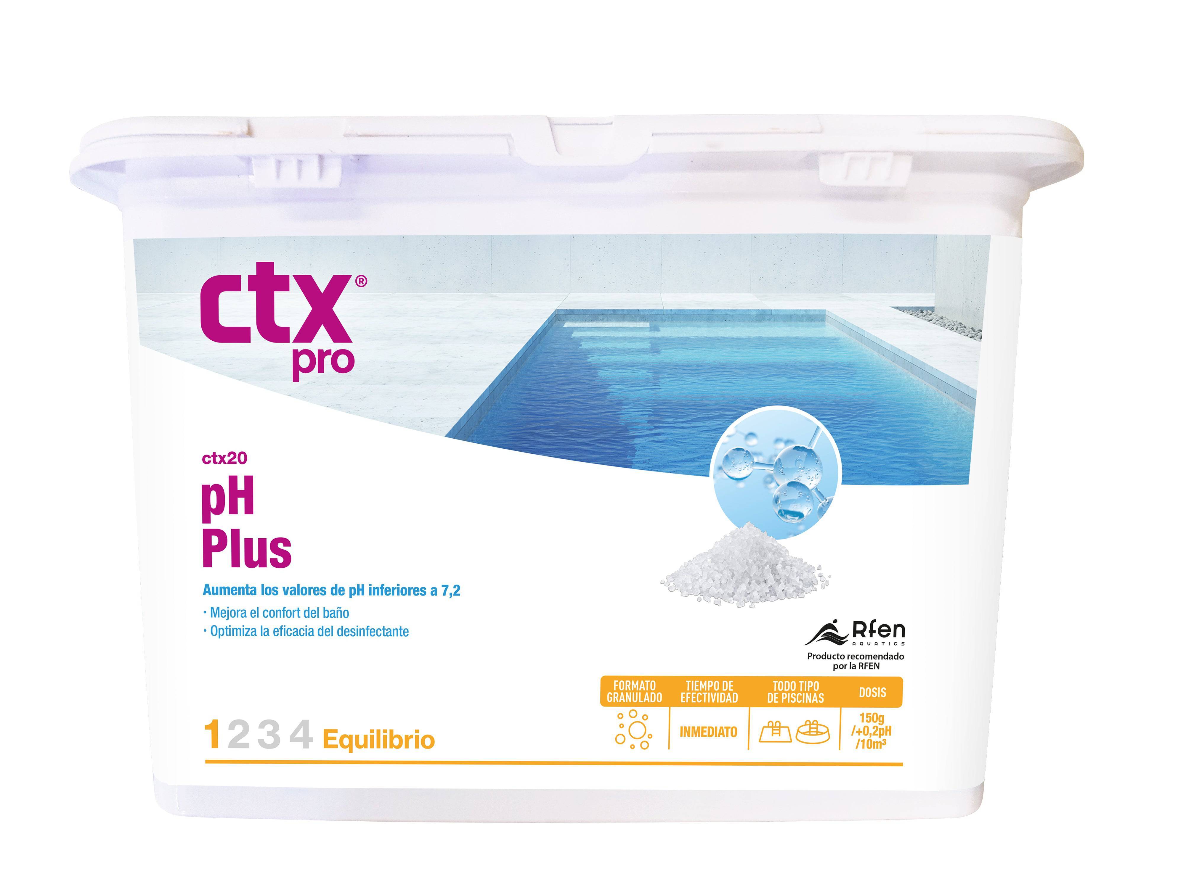 Ctx-20 Ph+ (ph Plus) Solide - Dosage : 1,5kg -->100m3 1 kg