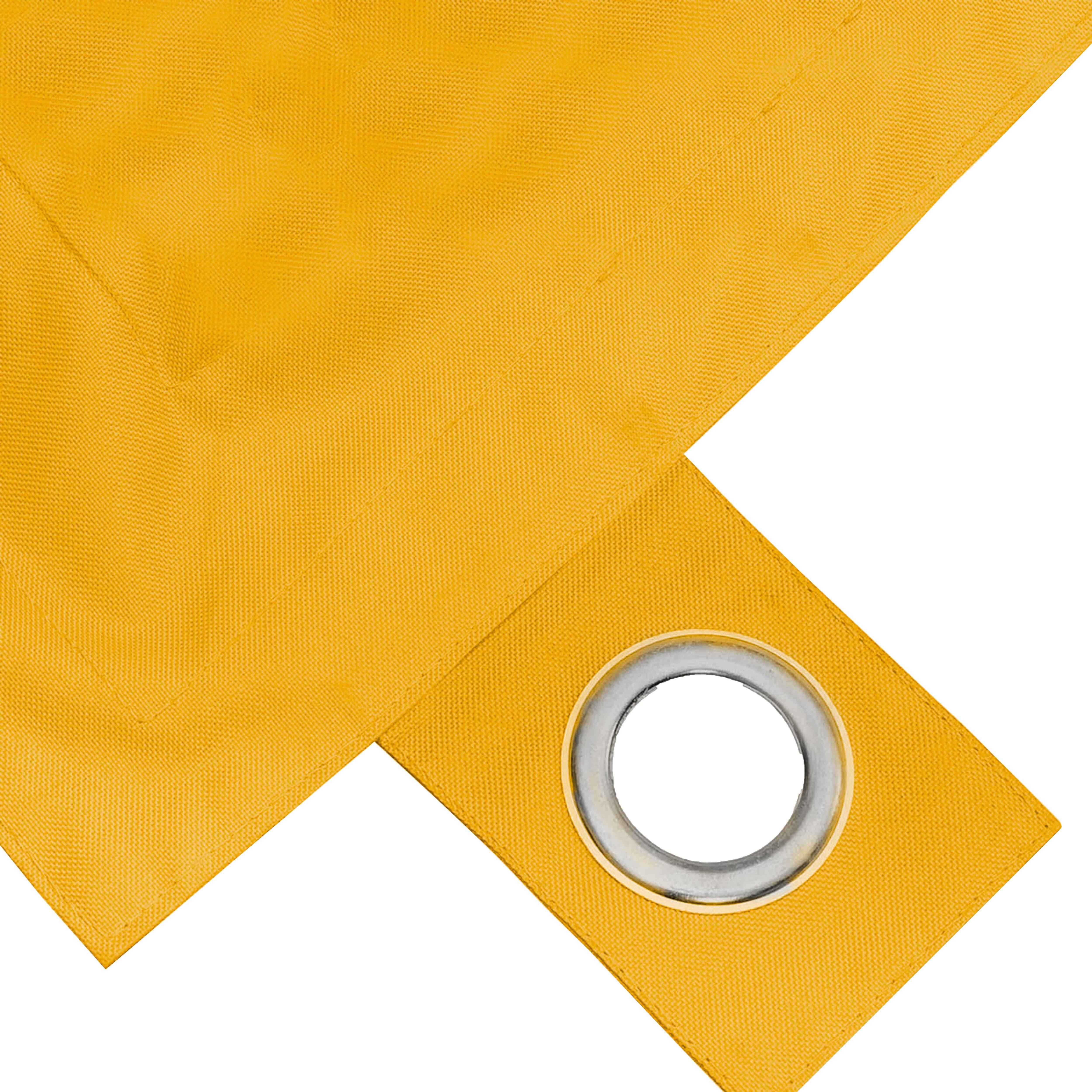 Oviala - Coussin de sol XXL jaune Solys - Oviala - Imagen 4