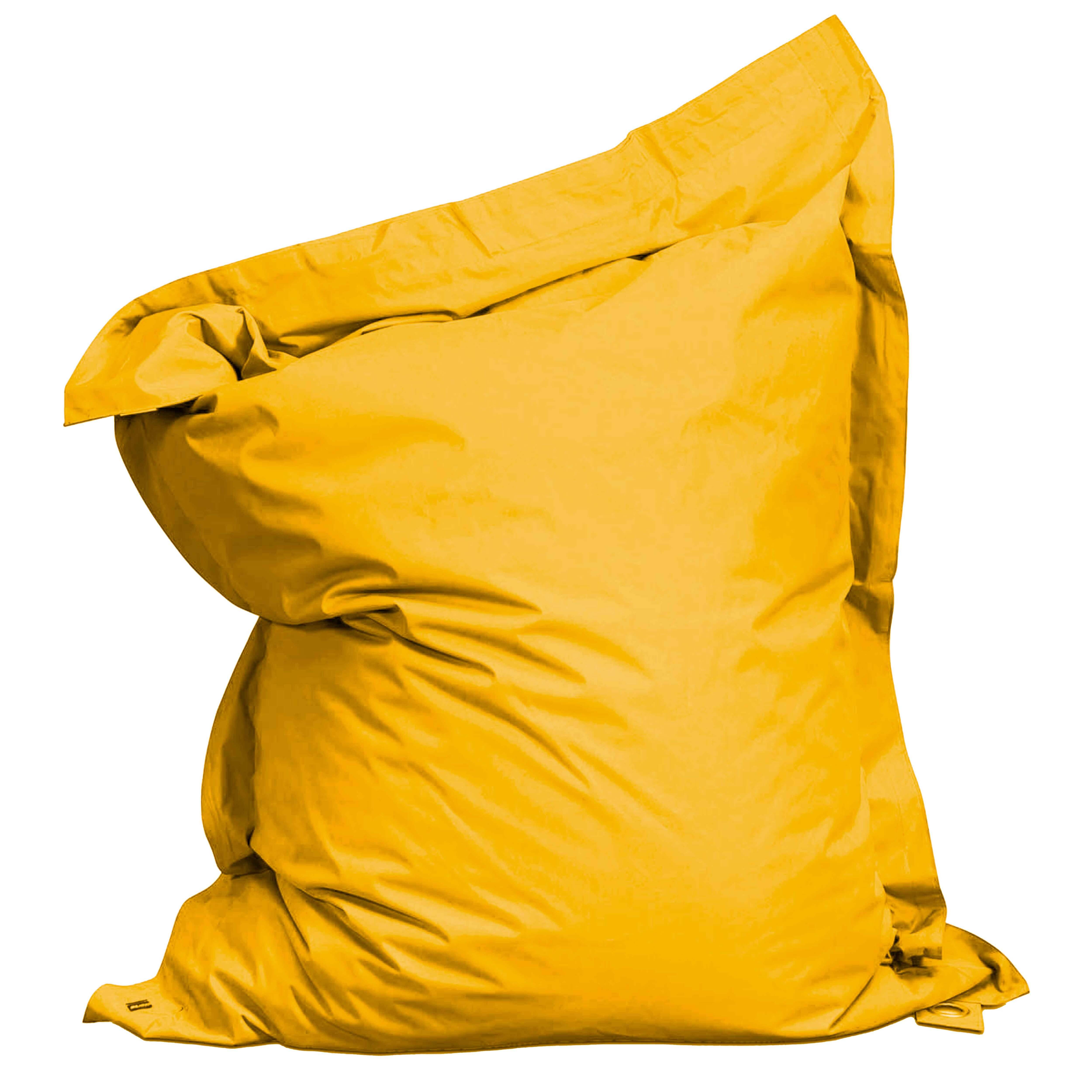 Oviala - Coussin de sol XXL jaune Solys - Oviala - Imagen 1