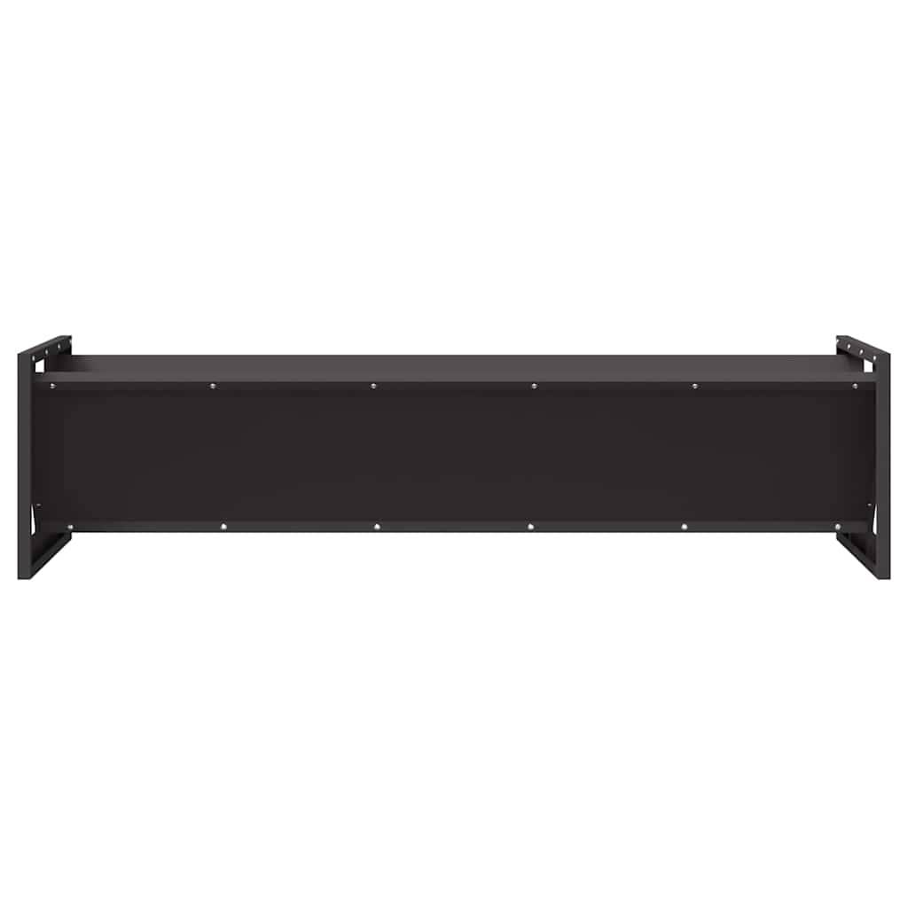 ComfortXL - Auge Bétail Acier 10kg Mangeoire Sol Jardin Ferme Noir - ComfortXL Outdoor Living - Image 5