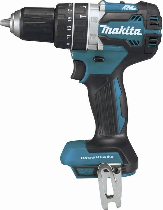 Perceuse visseuse à percussion 18 V Li-ion Ø 13 mm MAKITA - Sans batterie, ni chargeur - DHP484Z - Image 1