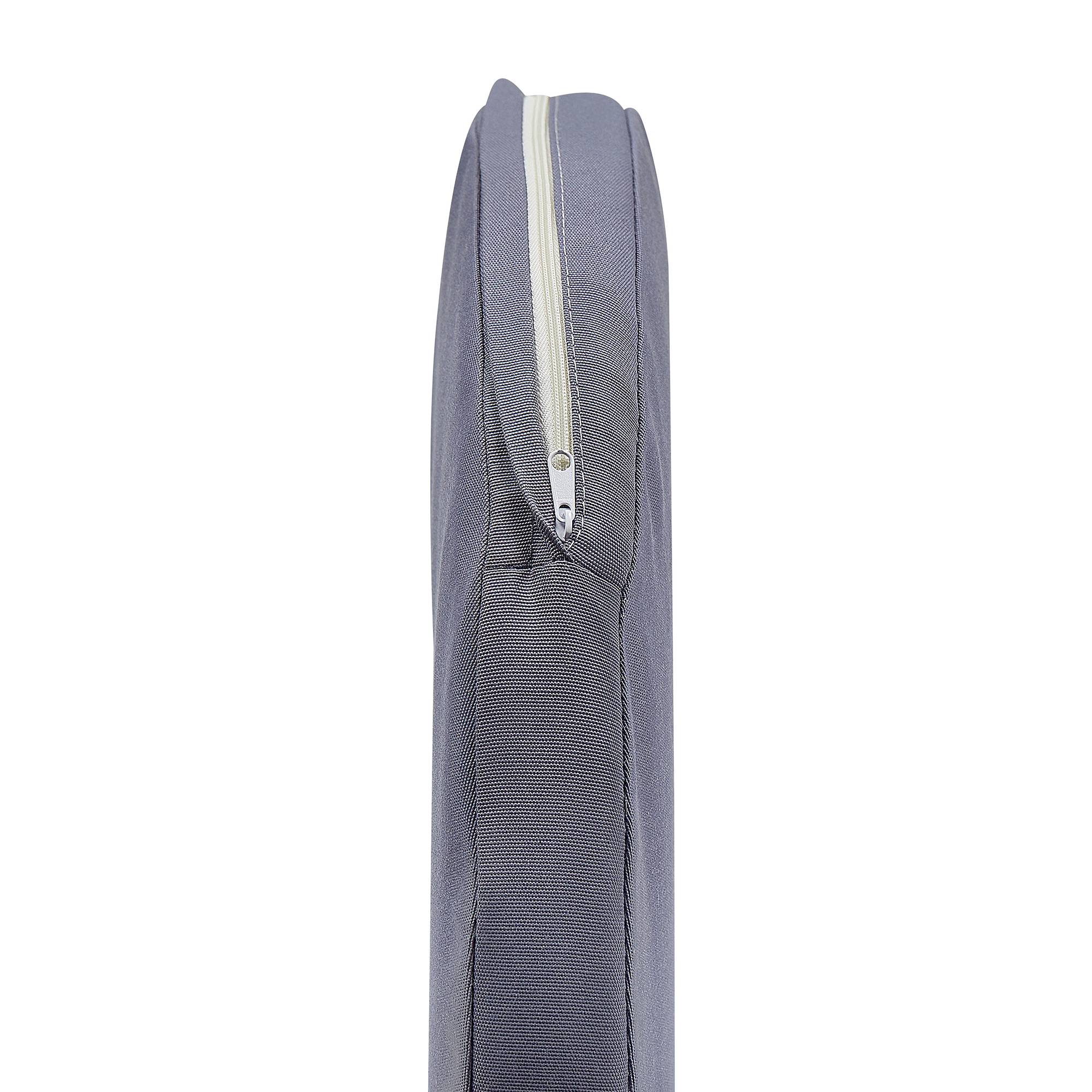 Chaise de jardin Aluminium Gris PALMI - Beliani - Image 8