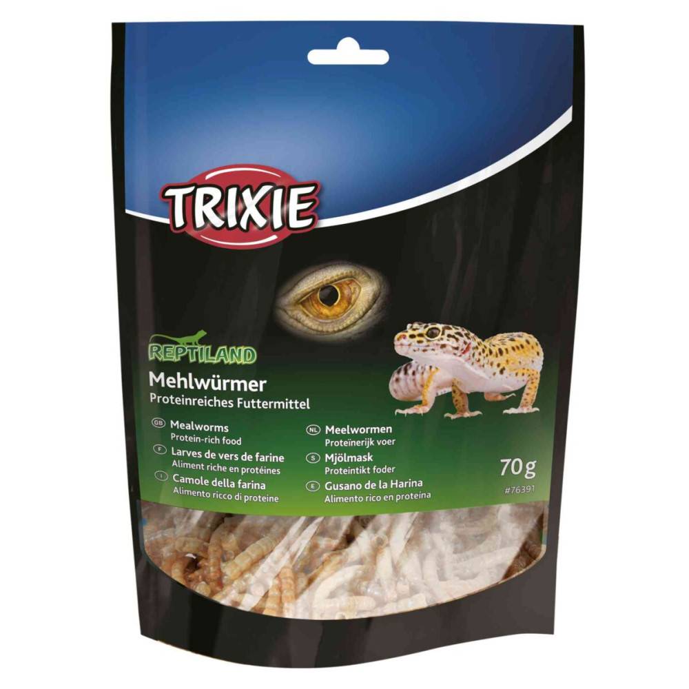 Trixie - Larves de vers de Farine séchées 70 GR - Imagen 3