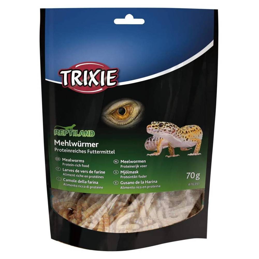 Trixie - Larves de vers de Farine séchées 70 GR - Image 1