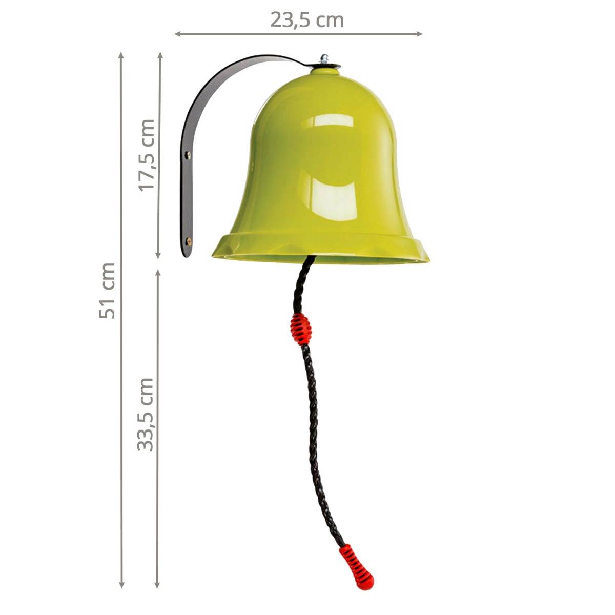 Kangui - Cloche avec fixation pour enfants pour structures de jeux Kangui - Imagen 4