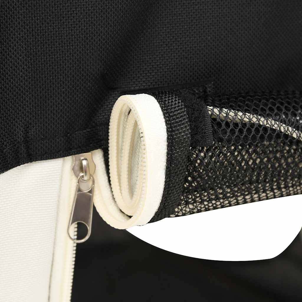 Vidaxl - Parc pliable pour chien avec sac de transport Noir 125x125x61cm vidaXL 171007 - Imagen 7