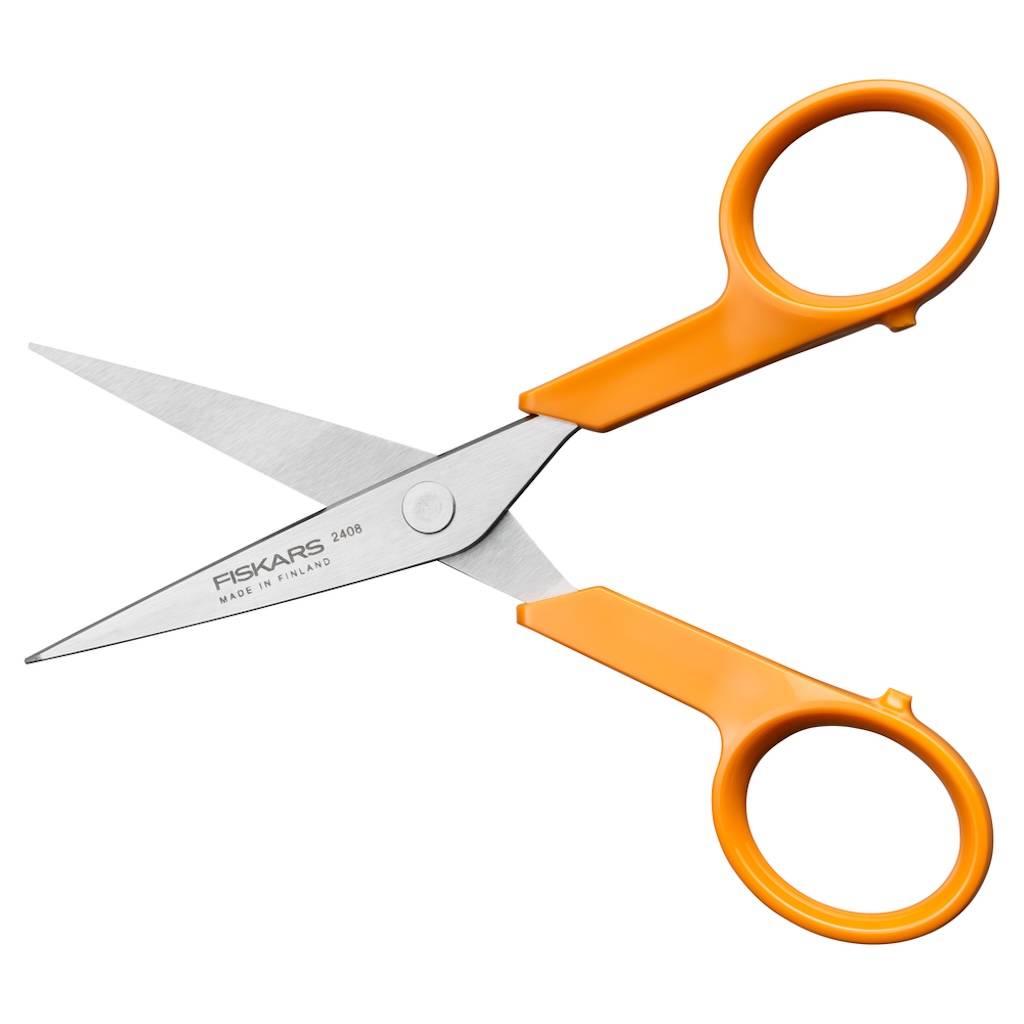 Fiskars - Ciseaux de broderie - Classic 10 cm ambidextres - découpe précise fils et tissus - Image 2
