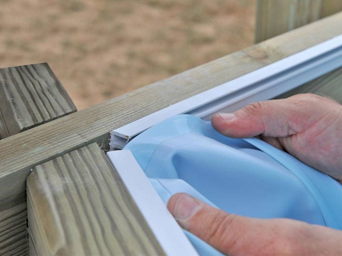 Gré - Liner seul bleu pour piscine bois octogonale Avocado - Gré - Imagen 1