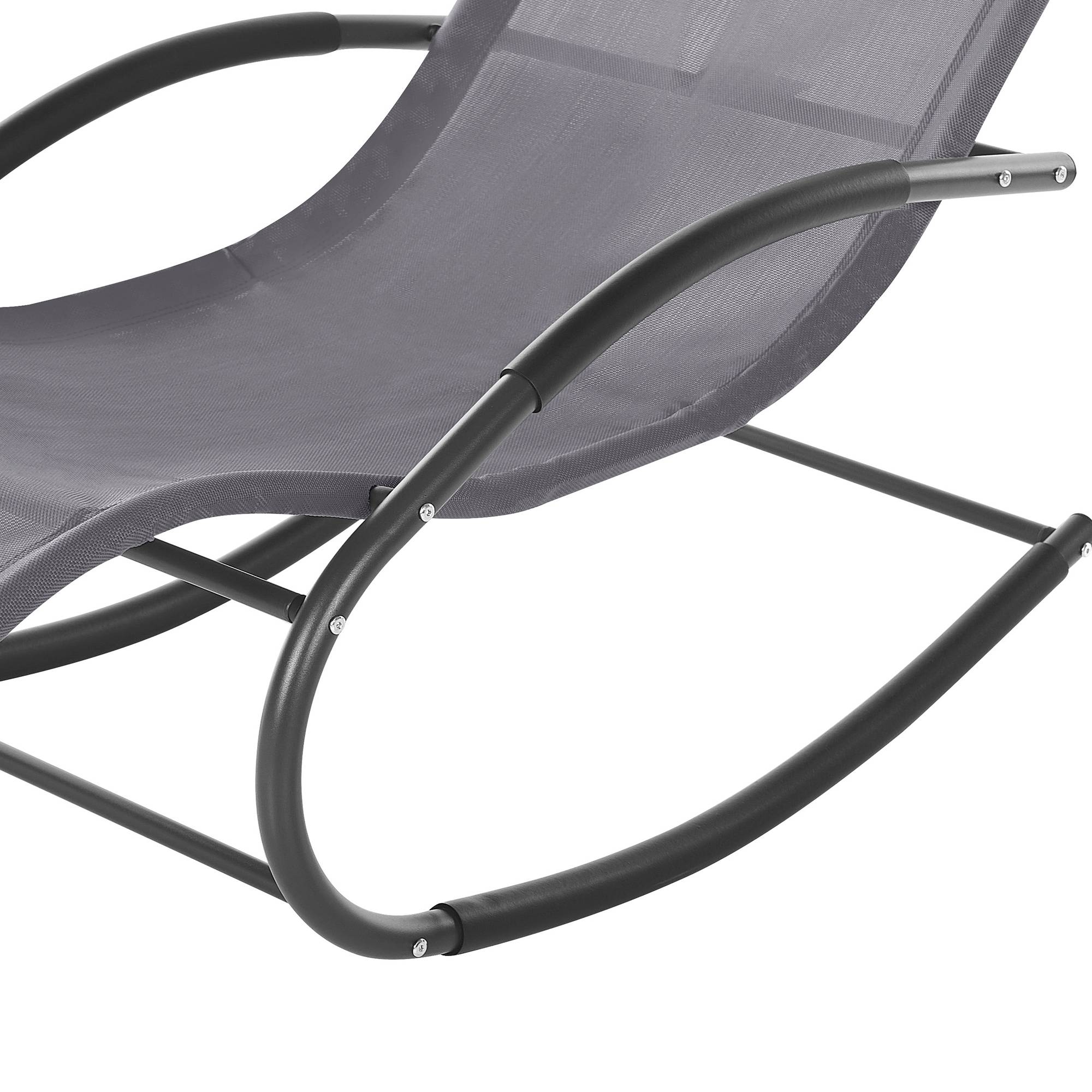 Beliani - Chaise longue Acier Gris CARANO II - Beliani - Imagen 7