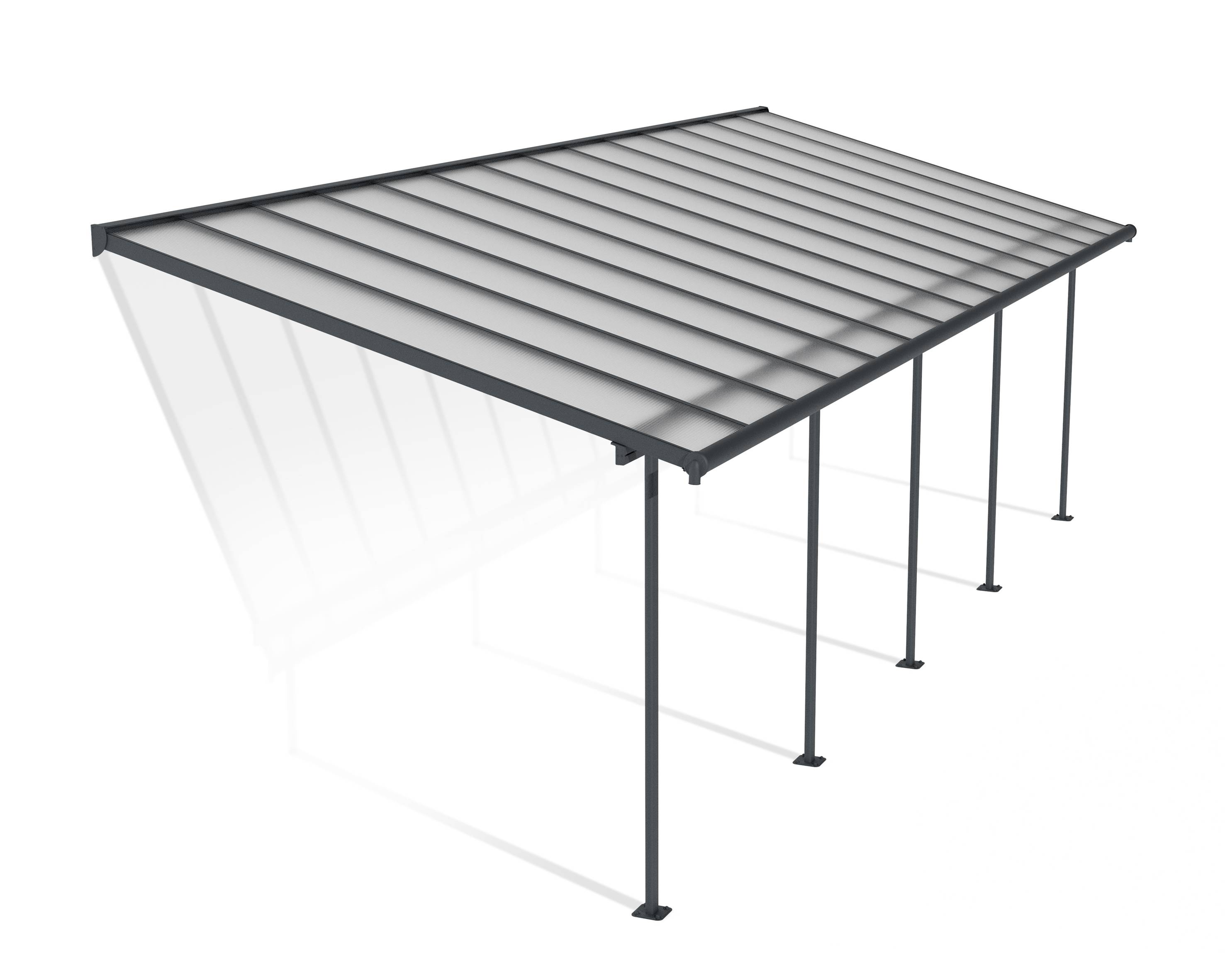 Canopia - Canopia Pergola Sierra 3X8,6 Grise - Imagen 1