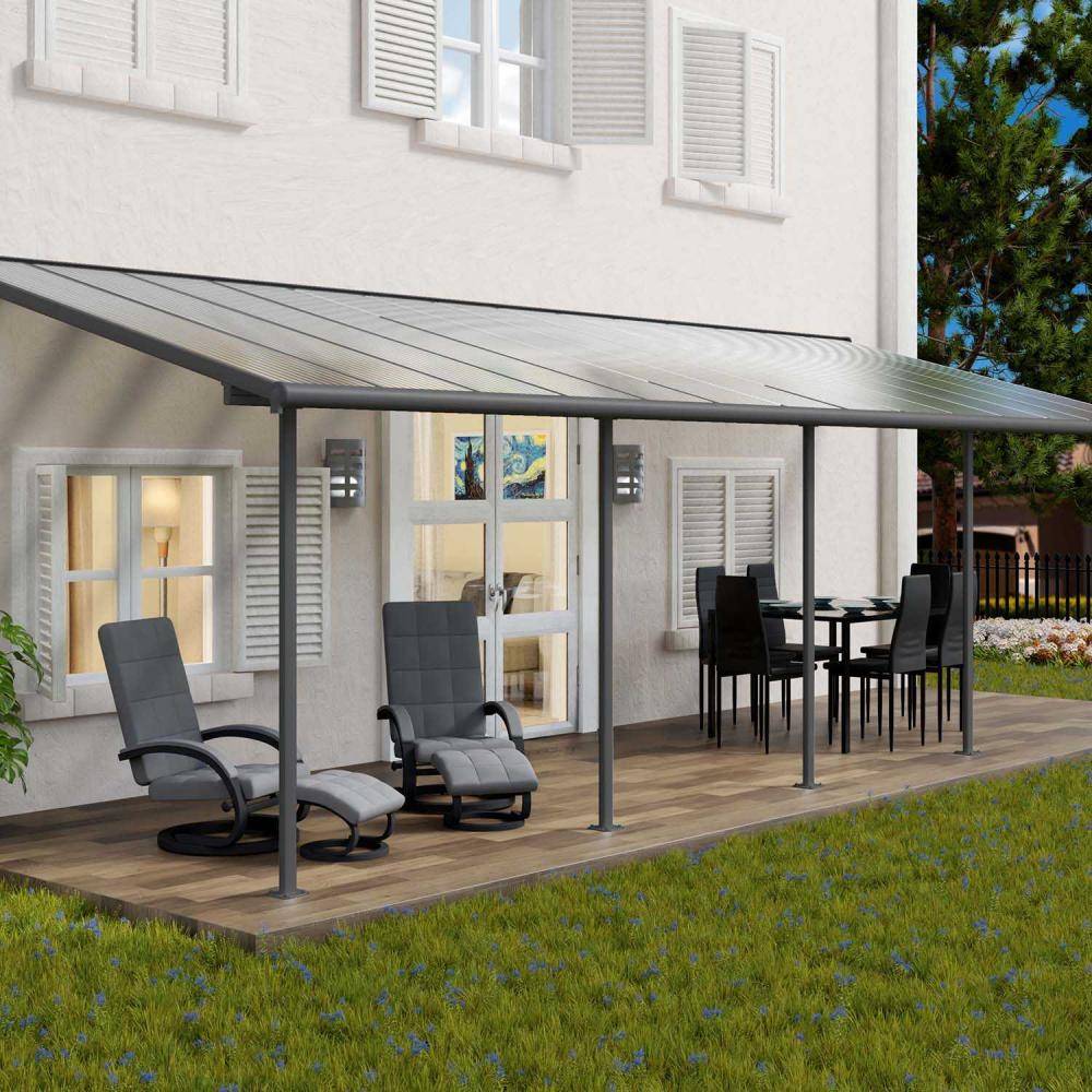 Canopia - Canopia Pergola Sierra 3X8,6 Grise - Imagen 2