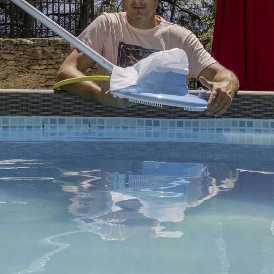 WERKA PRO - Aspirateur piscine rond avec filet WERKA PRO - Image 3