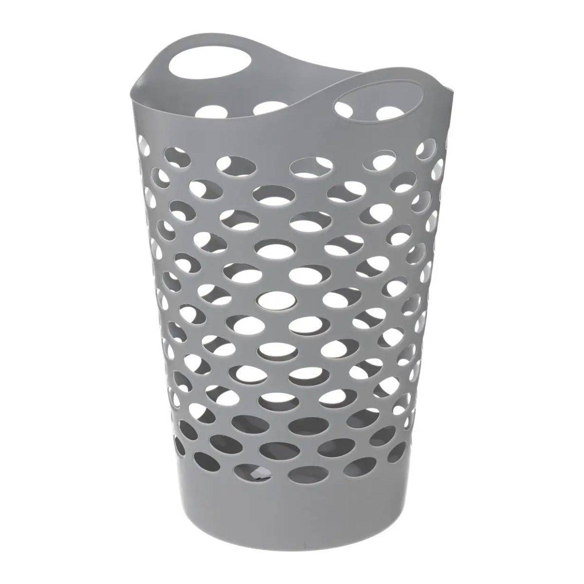 Panier à Linge "Flex" 60L Gris - Image 1