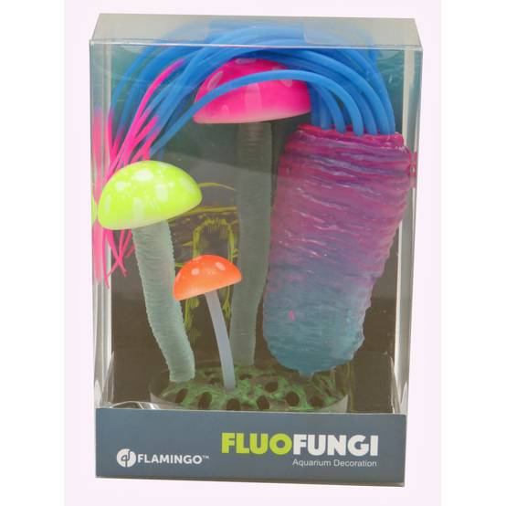 Décoration Aquarium Fluo Anémone et poisson Taille 7 x 3.5 x 15 cm couleur aléatoire. - Imagen 10