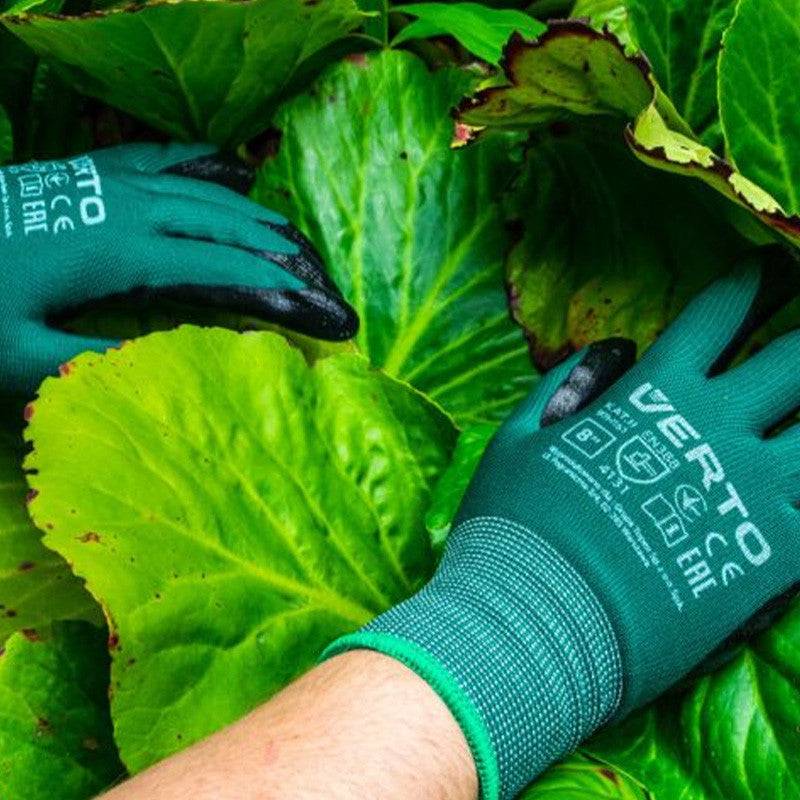 Neo Tools - Gants de jardinage trépointe VERTO enduits de nitrile - taille T9 - NEO TOOLS EPI - Imagen 2