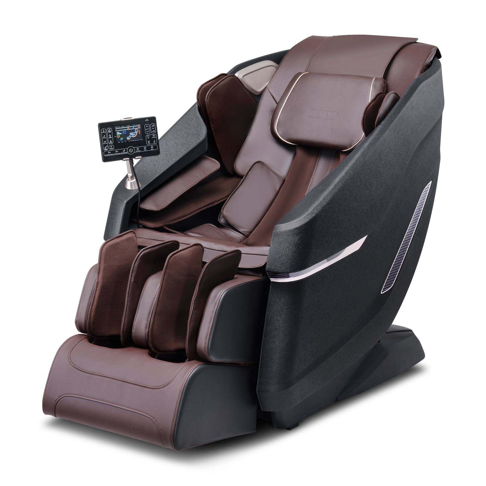 Vevor - VEVOR Fauteuil de Massage Complet du Corps Masseur Shiatsu Inclinable Piste SL