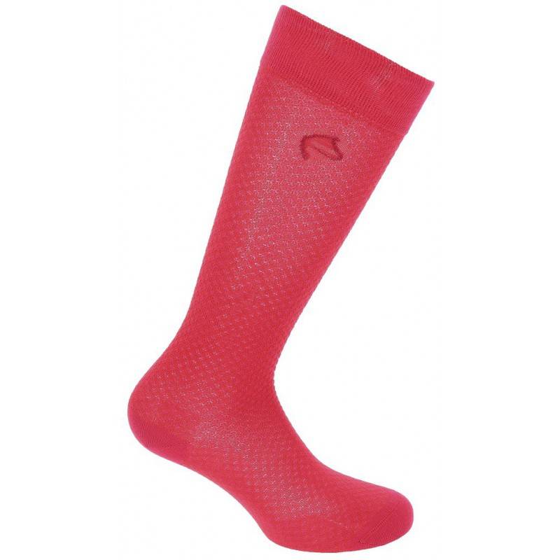 Chaussettes Bambou pour cavaliers - Taille 35/38 - Rose