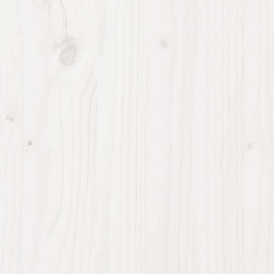 Maison Chic - Jardinière, Bac à fleurs, Pot de fleurs blanc 70x40x68,5 cm bois de pin massif - Imagen 9