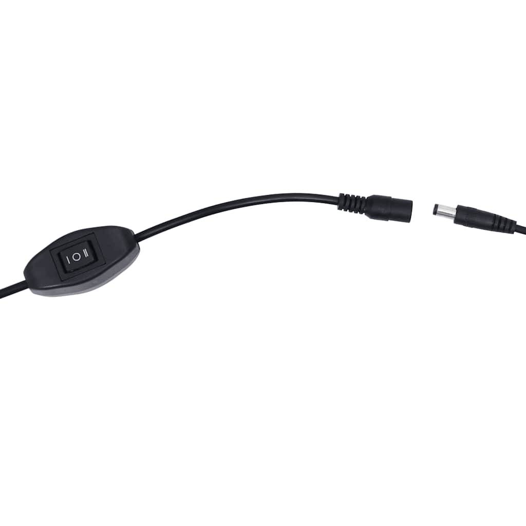 Lampe LED à Pinces pour Aquarium Design Fin Lumière Bleue et Blanche 55-70 cm - ComfortXL Outdoor Living - Image 9
