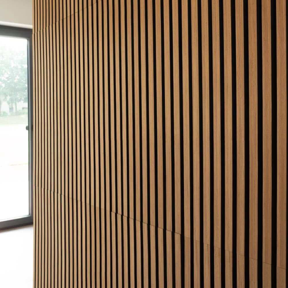 Home Deluxe - HOME DELUXE - Panneau acoustique SONIC Oiled Oak - 1 panneau, bois MDF, feutre polyester, peut être placé les uns au-dessus des autres et les uns à - Image 7