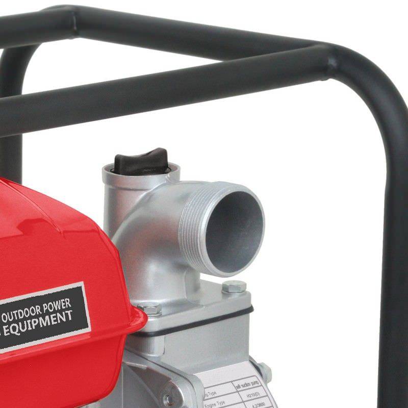 Autre - Motopompe thermique évacuation eau irrigation 5,6Cv 212cm3 débit 30000 l/h LEA LE71212-50 raccord 2 pouces - Imagen 5