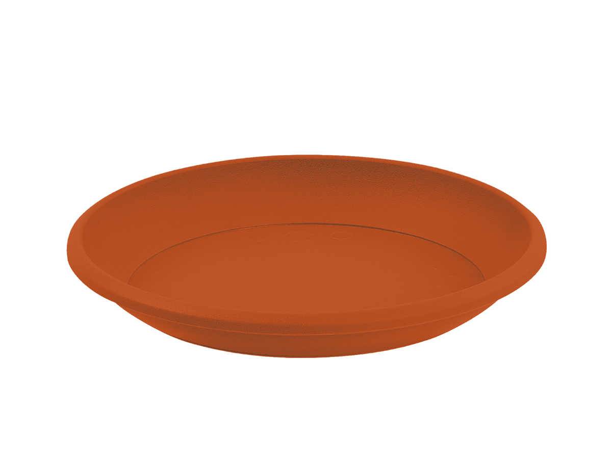 Eda - Soucoupe Osaka Ø 38 cm pour pot Osaka Ø 50 cm - Orange terre battue - Eda