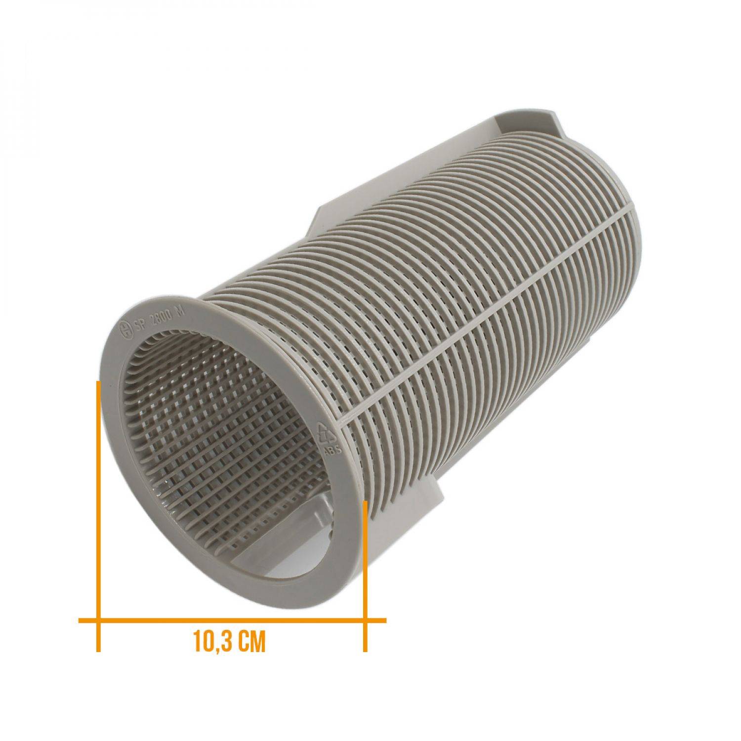Hayward - Panier préfiltre rond pour pompe de piscine - Ø 10.3 cm - Gris - SPX2800M - Hayward - Imagen 2