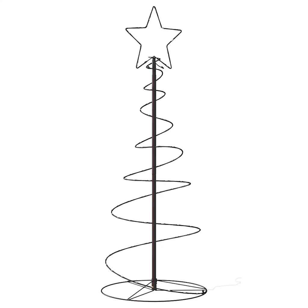 Sapin De Noël - Arbre de Noël lumineux conique 80 LED blanc chaud 120 cm - Image 5