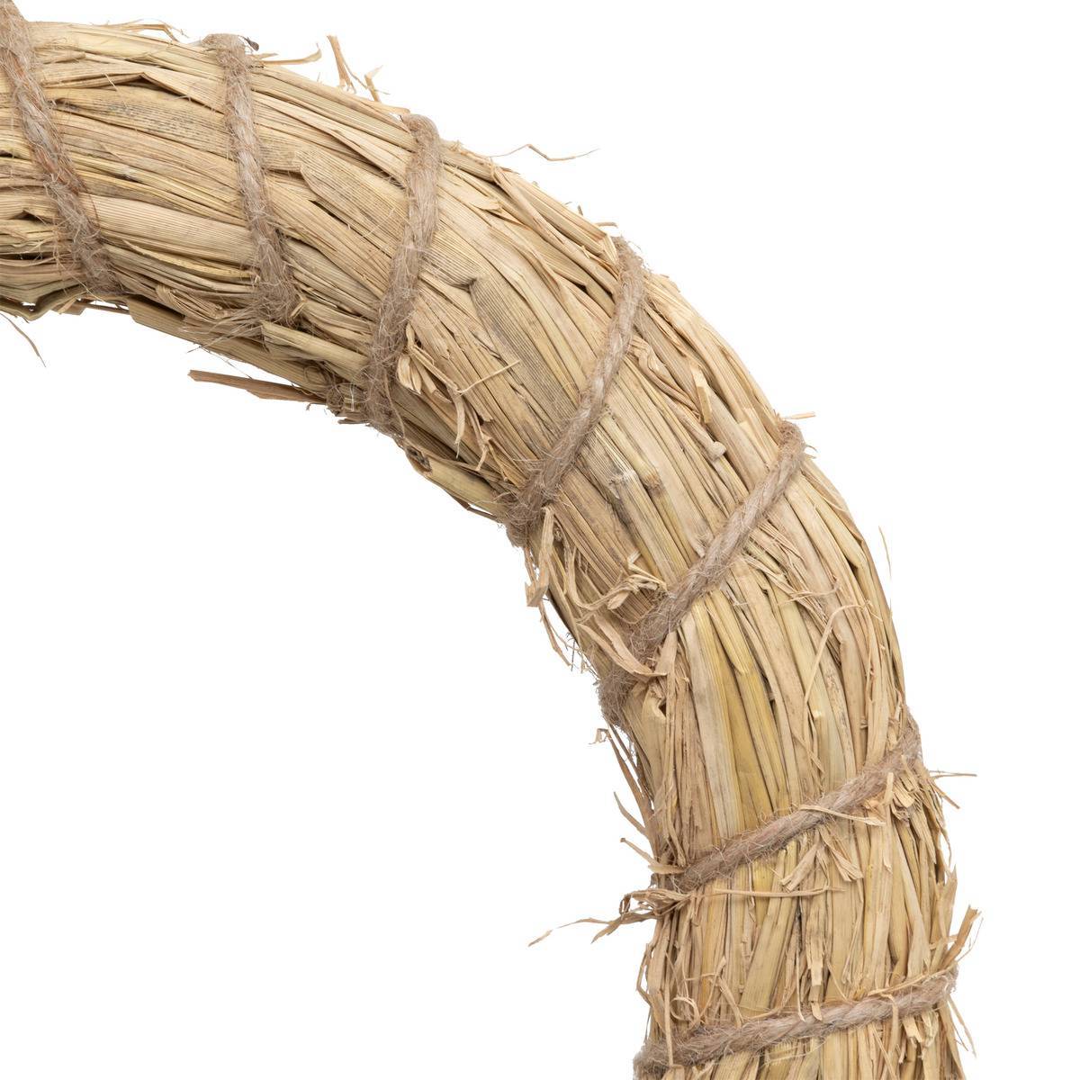 Couronne paille D.25cm naturel ATMOSPHERA CREATEUR D'INTERIEUR - Image 2