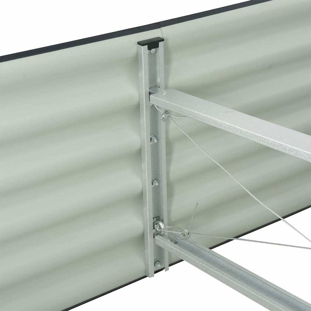 Prolenta Premium - Jardinière acier gris 400 x 80 x 44 cm - Prolenta premium p371.1 - Image 6