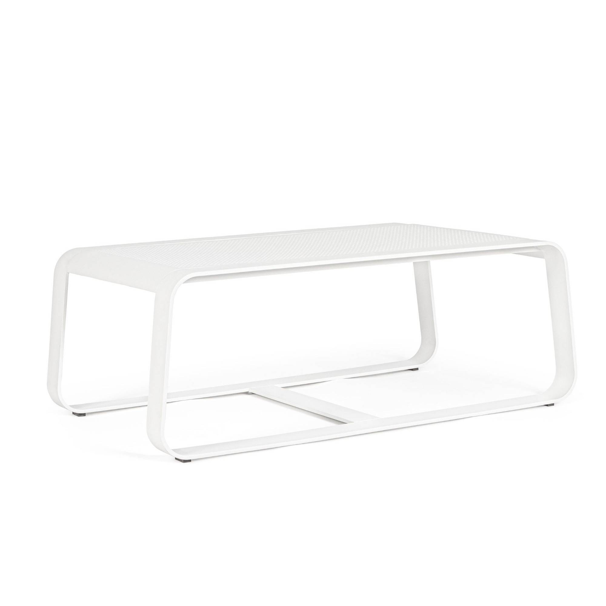 Autre - Table basse de jardin rectangulaire en métal L105 - ETRETAT - Imagen 5