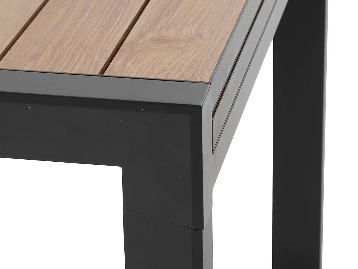 Hesperide - Table de jardin rectangulaire extensible coulissante Evasion Honey/Graphite 8/10 places + 10 fauteuils - Hespéride - Image 6