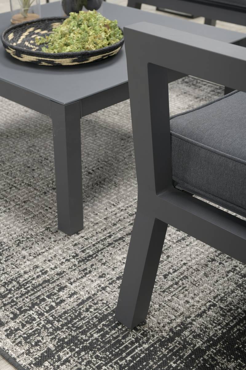 Garden Impressions - Colorado lounge fauteuil - carbon black - reflex black - Imagen 6