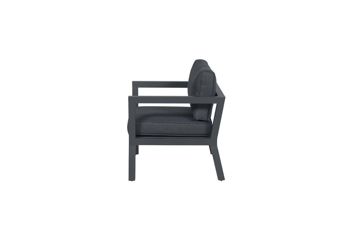 Garden Impressions - Colorado lounge fauteuil - carbon black - reflex black - Imagen 3